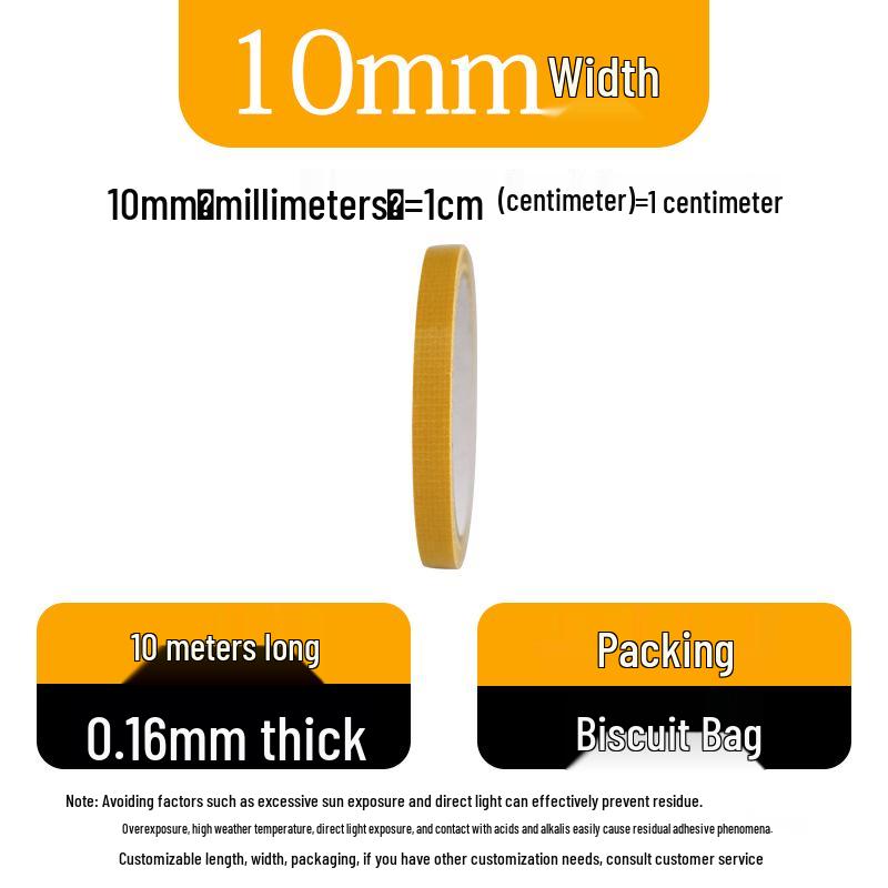 High-Viscosity Transparent Double-Sided Cloth Tape for Carpets and Leather, Seamless & Easy-Tear