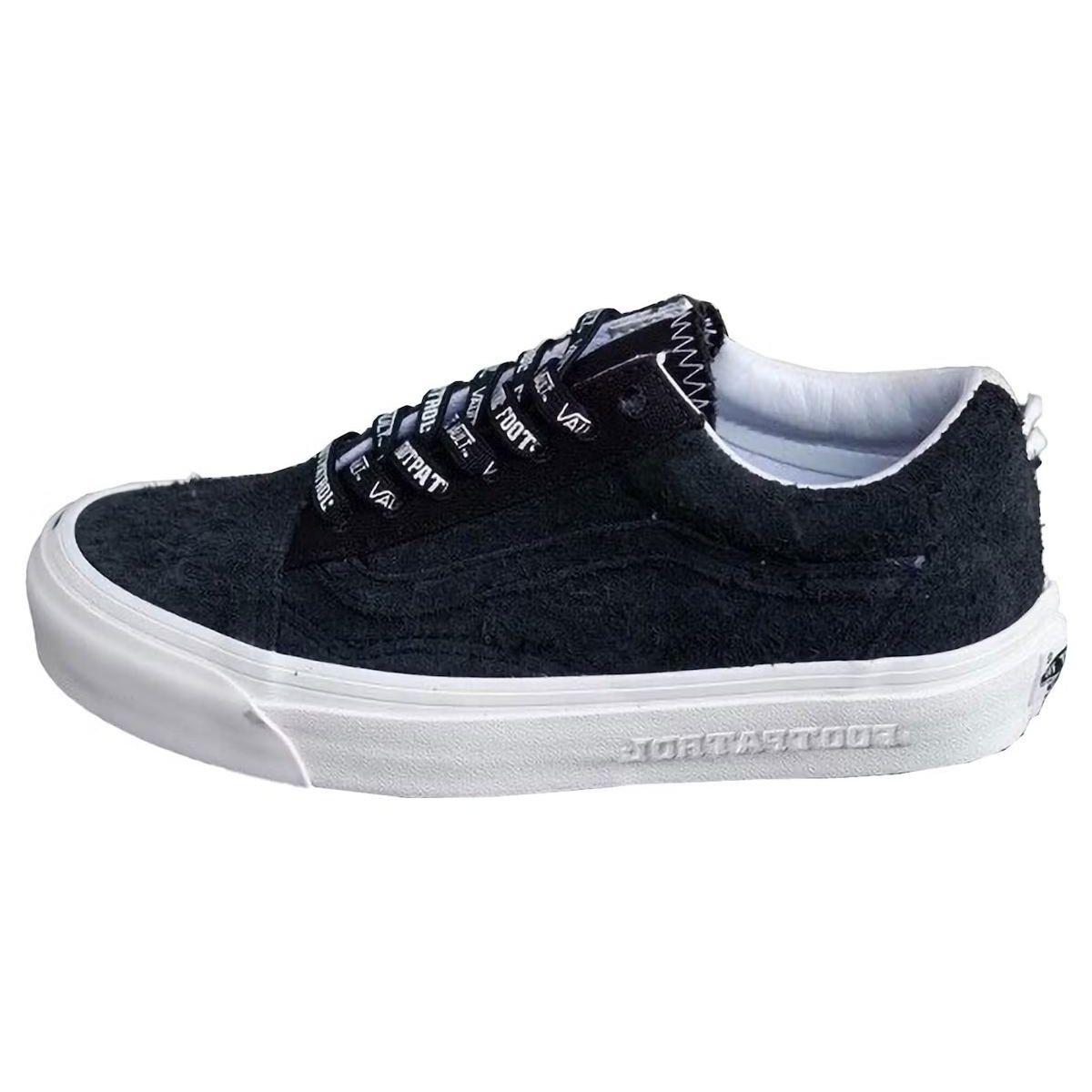 

Vans Footpatrol X Серия Old Skool Удобные Универсальные Низкие Кеды для Скейтборда Унисекс Кроссовки Черные VN0A36C8S2Q1 39