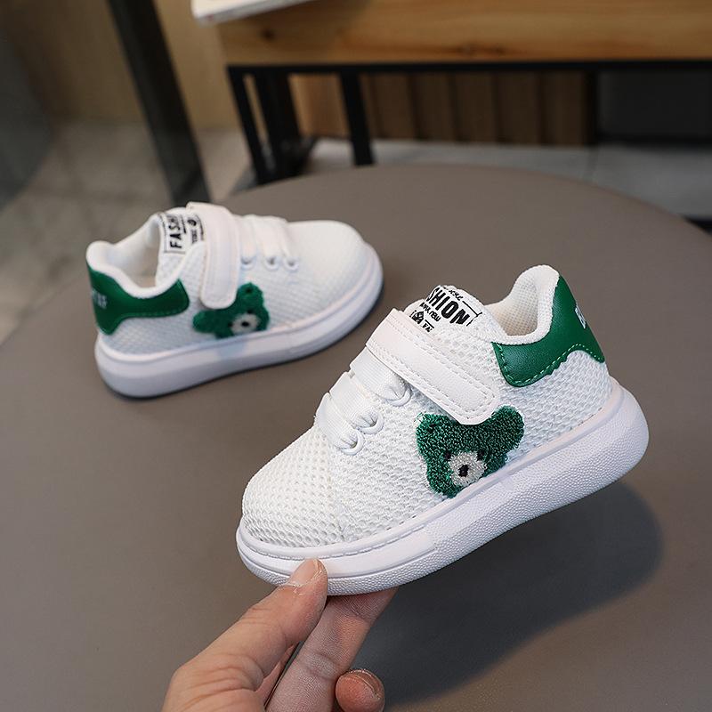 Дышащие кроссовки для мальчиков с мягкой подошвой — фото 4