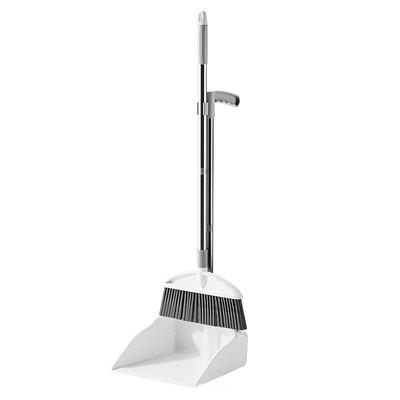 Soft-Bristle Broom and Dustpan Cleaning Set