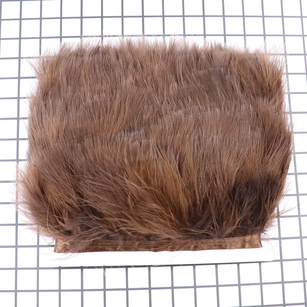 

1M 5M 10Метров Окрашенная Разноцветная Отделка из Перьев Марабу Индейки 8-10См Мягкая Плюмажная Лента Бахрома Для Свадебного Платья Шитья Украшения 1 meter