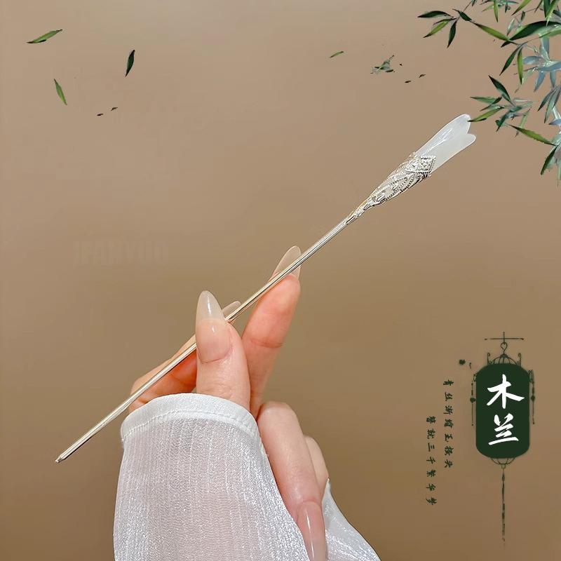 

Елегантна китайська шпилька для волосся з китицею, традиційний квітковий дизайн, аксесуар для зачіски, жіноча прикраса, шпилька, інструмент для декору