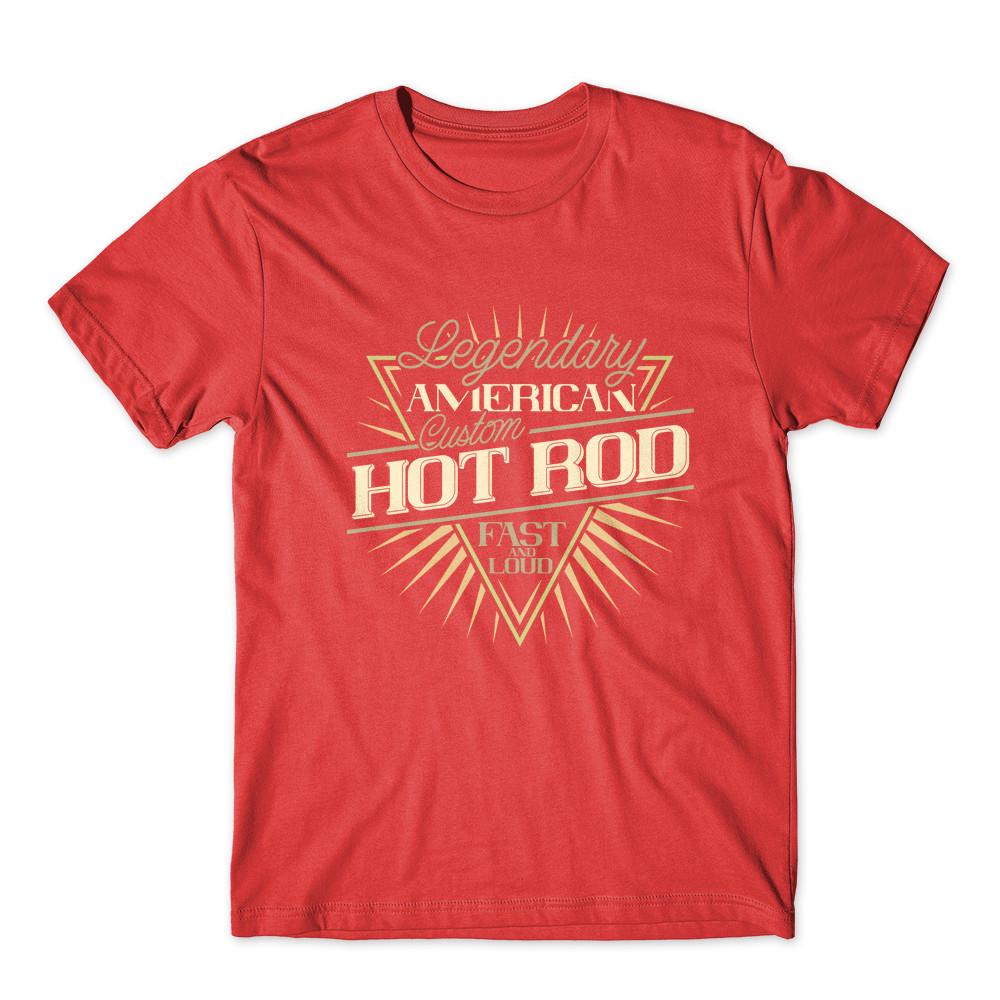 

American Hot Rod T-Shirt 100% Cotton Premium Tee New L