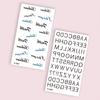 Beauty Sticker Cartoon Tattoo Sticker Waterproof Temporary Cute Tattoo Sticker Tattoo