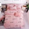 Cow Stripe Comforter Cover With Pillowcases Bedding Warm Comfortable Double Single ,Pillowcase Duvet Cover Sets Polyester