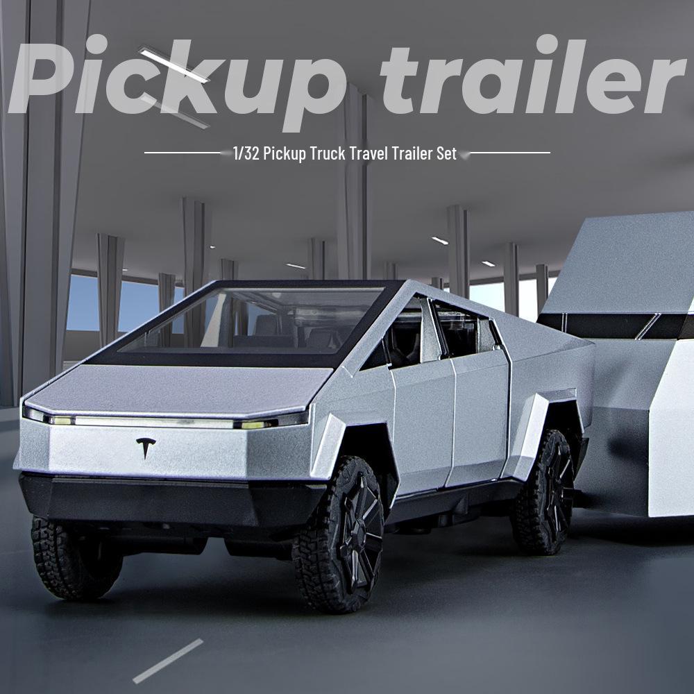 

Горячие продажи Douyin: Новый пикап Haodi 32 Tesla RV из сплава с буксируемым жилым прицепом для путешествий