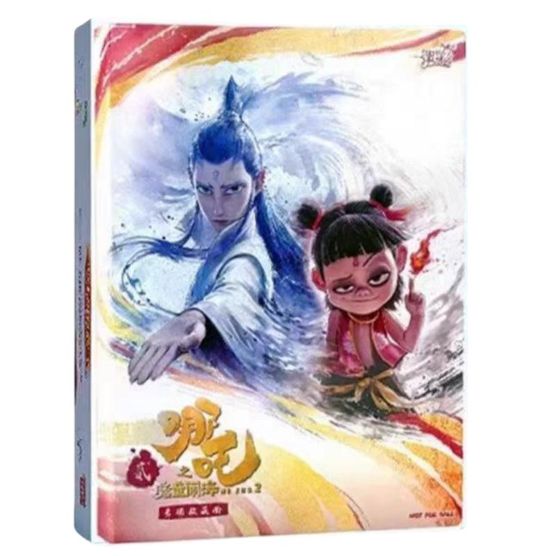 Authentic New Nezha The Demon Child Conquers the Dragon King Movie Collector s Card Anime Merchandise Holiday Gifts