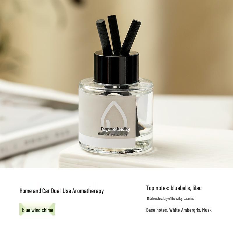 Niche Aromatherapy Car Freshener: High-End Interior Ornament with Long-Lasting Light Fragrance and Odor Removal.