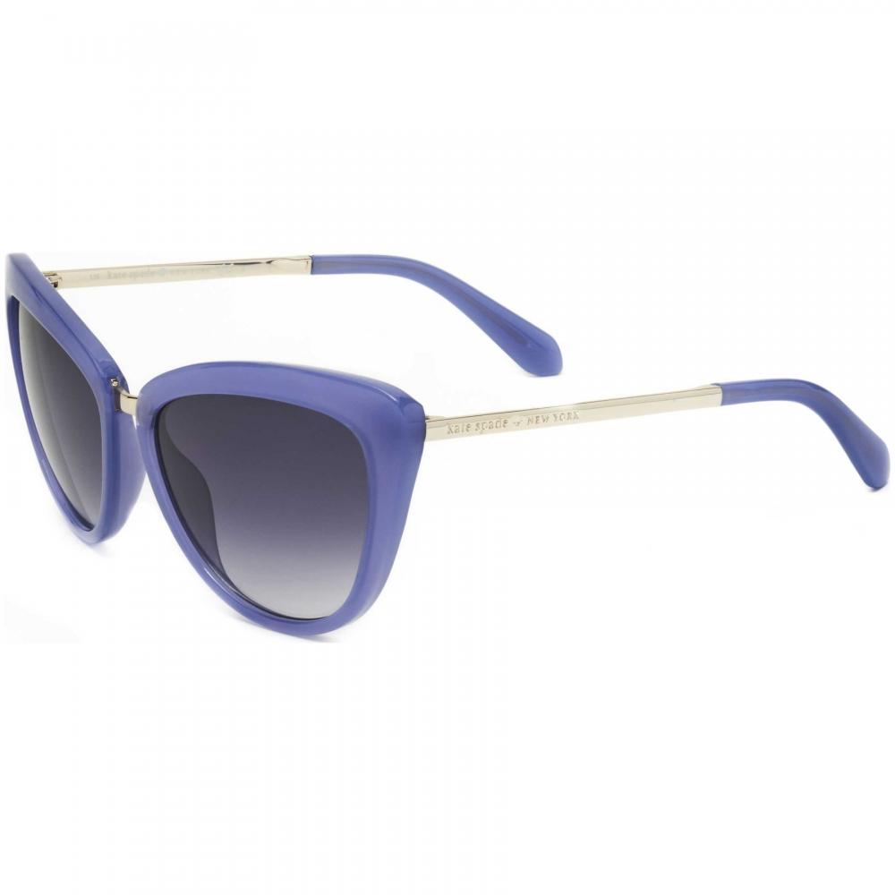 Kate Spade Unisex 56 Mm Grey Sunglasses Black Havana