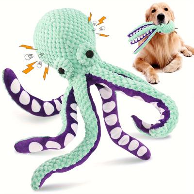 1pc Cute Octopus Plush Pet Toys - Soft And Cute Dog Molars Significant Other - Unique Interactive Pet Products Designed