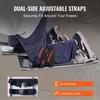 VEVOR Concrete Knee Boards Stainless Steel, 28'' X 8'' Concrete Sliders, Knee Boards For Concrete