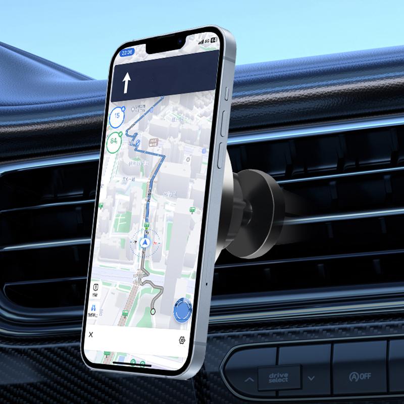 Strong Magnetic Car Cellphone Holder for Magsafe Stand Instrument Panel Magnet Accessories Vent Support for Samsung 14 15