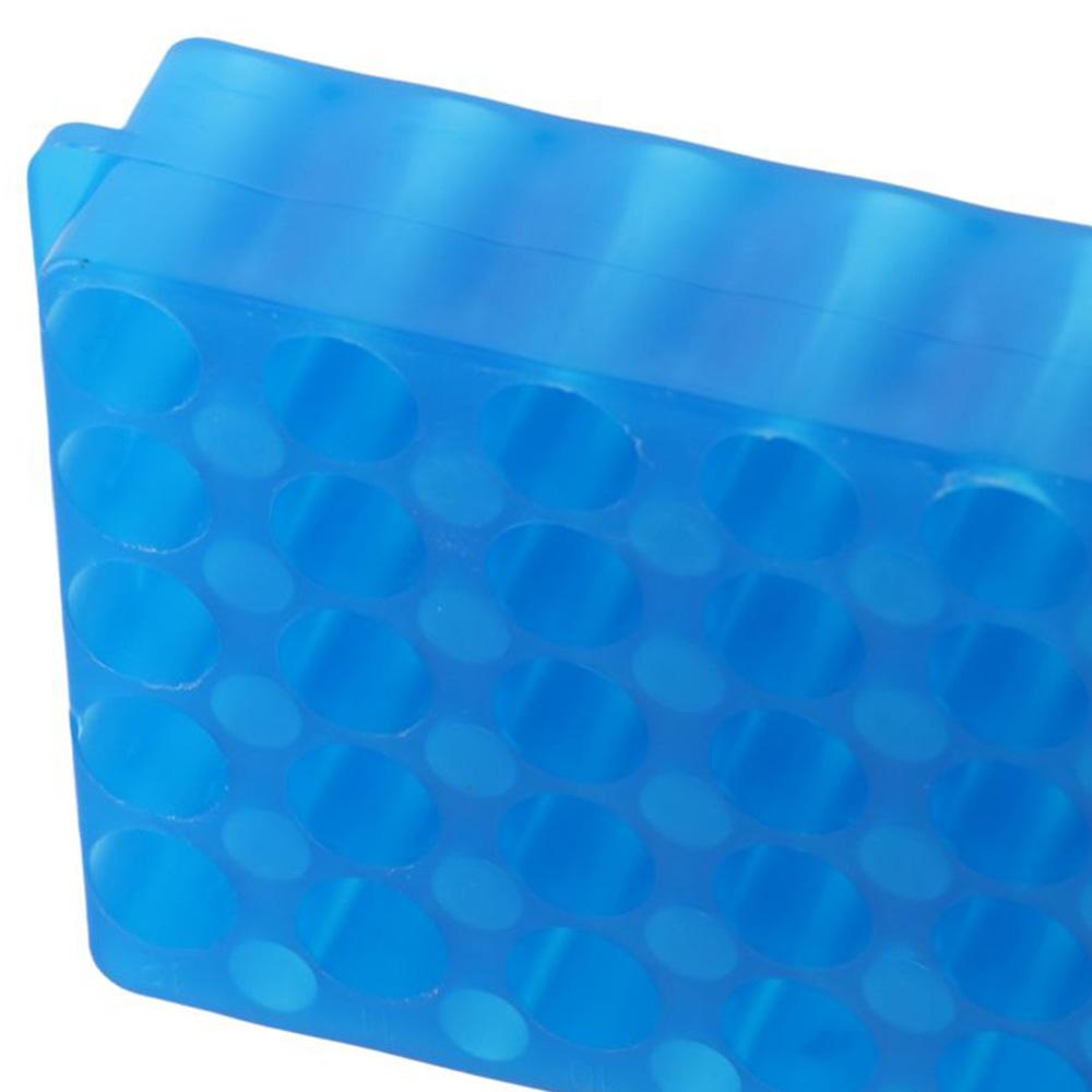 0.5ml1.5ml2ml Microcentrifuge Tube Rack Blue Centrifugal Pipe Rack Reusable Tube Rack Tubes