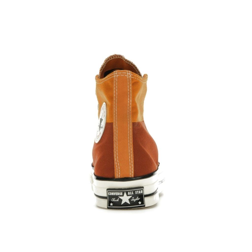 Converse Chuck 70 High Colorblock - Monarch Rugged Orange Unisex Tenisky Červená Volavka A02552C