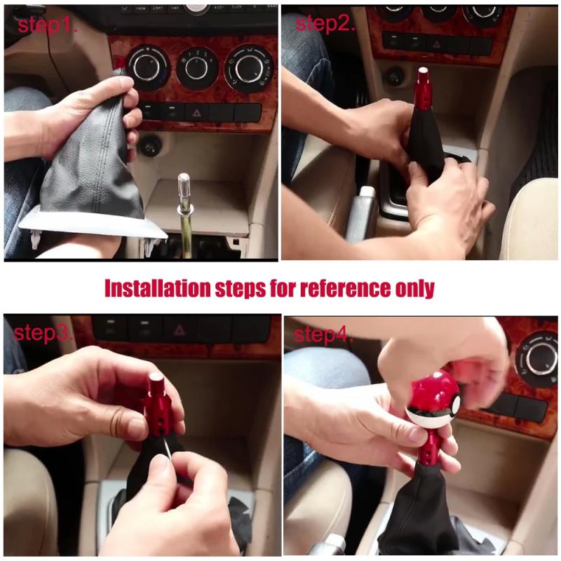 M12x1.25mm /M10x1.5mm Universal Aluminum Gear Knob Shifter Adapter For Non Threaded Shifters For Mini 4 Colors