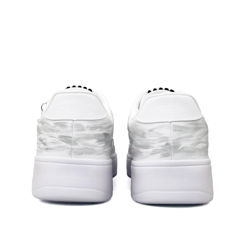 Li Ning Floating Boat Skateboard Shoes Unisex Low top White/Black AGCS419-1(Team1532-)