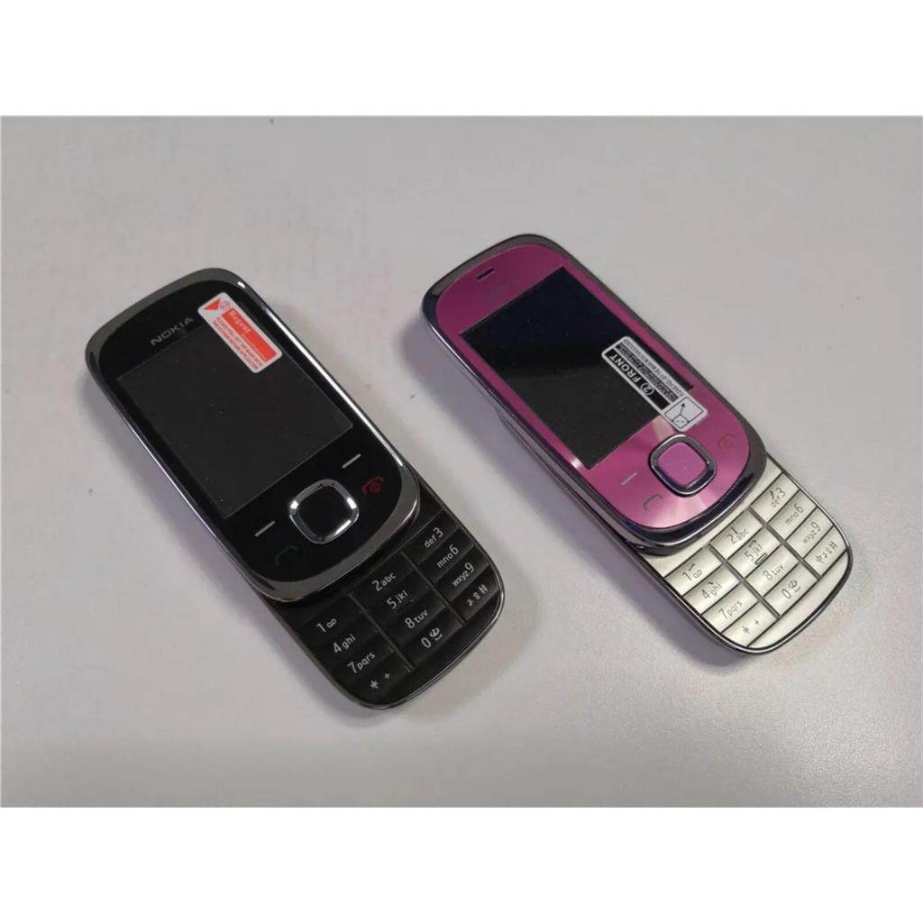 Teléfonos Móviles Reacondicionados Nokia 7230 Teclado Deslizante Original 3G Bluetooth 3.2MP FM JAVA MP3