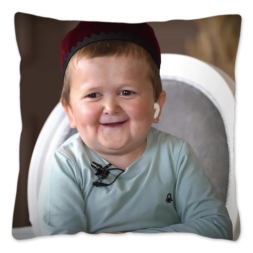 Hasbulla Hasbullah Meme Pillow Case Home Decoration Cushion Cover 45x45cm 40x40cm 50x50cm Throw Pillow Cover Housses De Coussin