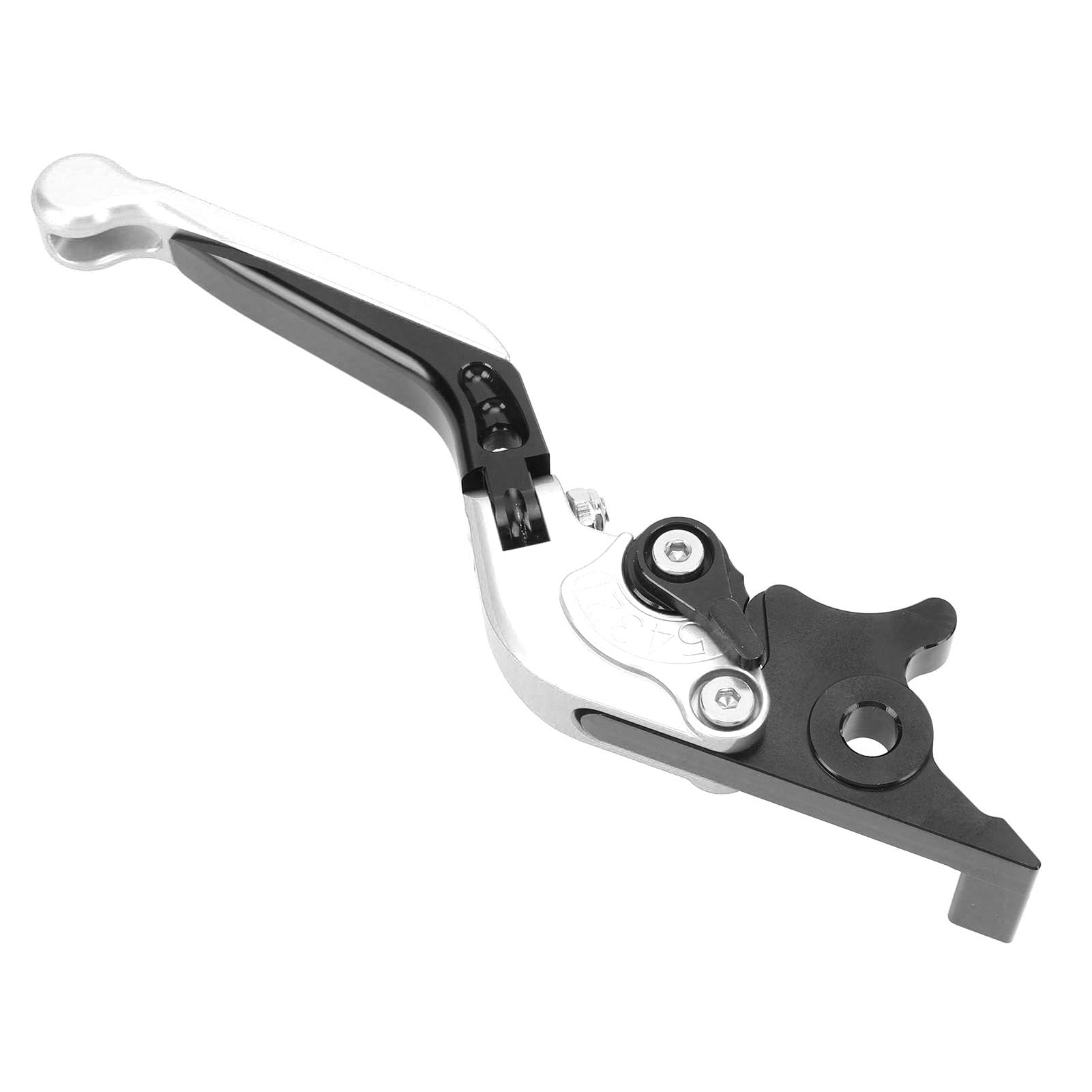 

Folding Brake Impact Anodized Durable Folding Brake Lever for Super Cub 110 Lever, Resistant, Ergonomic, Finish, (Silver) серебряный