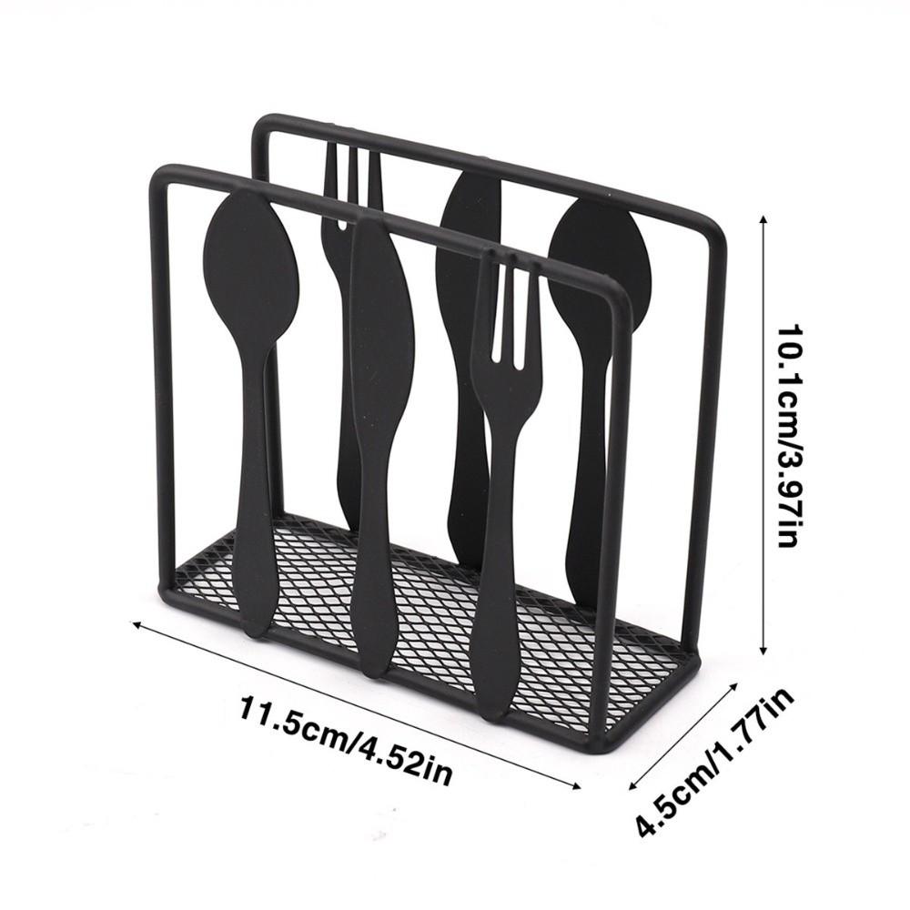 Metal Napkin Holder Decorative Paper Dispenser New Napkin Organizer for Kitchen Dining Table