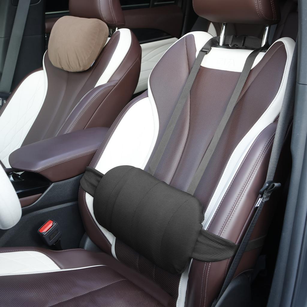 Car Seat  Lumbar Support Pillow Ergonomic Memory Foam Office Chair Back Cushion Relieve Back Pain Pad Lower Back Pillow