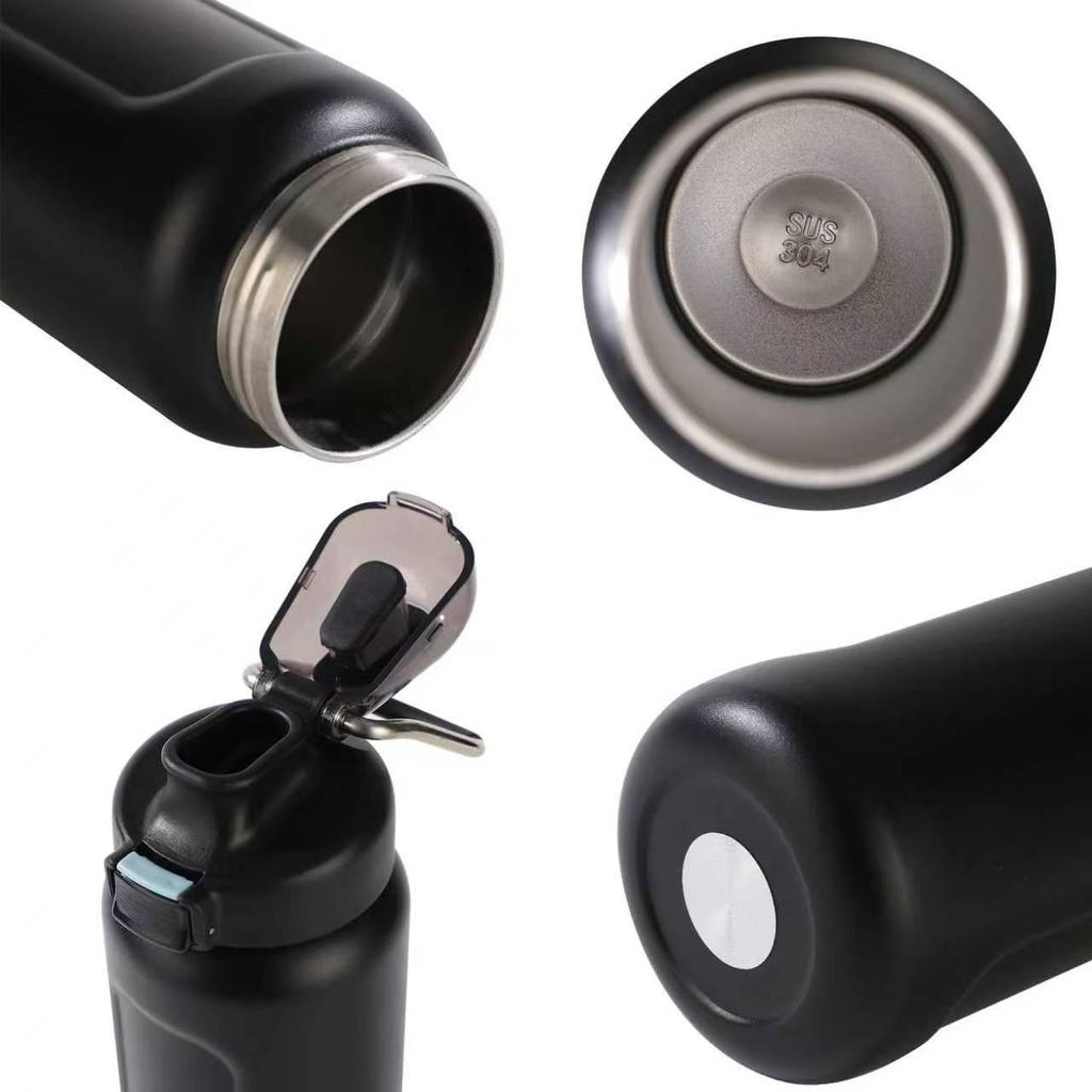 Large Capacity 304 Stainless Steel Vacuum Thermos Cup for Car & Outdoor Use