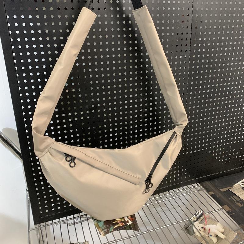 

Брендовая сумка-мессенджер для женщин и мужчин 2025 новая сумка-пельмень уличная маленькая сумка-почтальон повседневный рюкзак для студента колледжа хаки