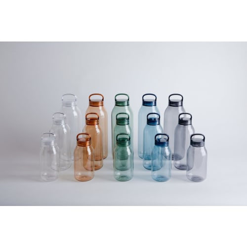 KINTO Water Bottle, 300ml, Smoke, Lightweight, Dishwasher Safe, My Bottle, 20123