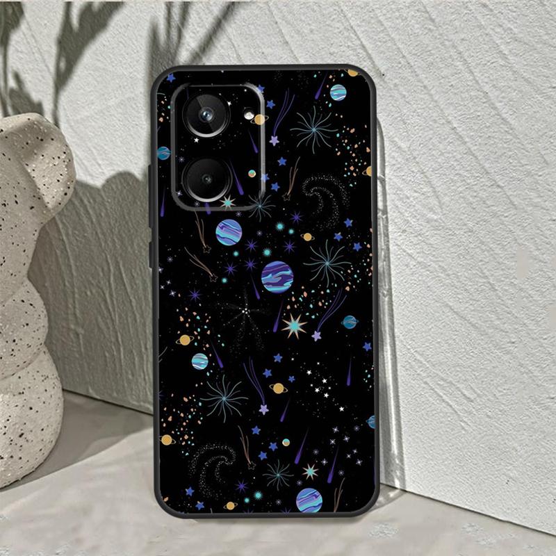 Planet Space Star Case For Realme 8 9 11 10 Pro Plus C11 C15 C25s C21Y C30 C31 C33 C35 C53 C55 GT Neo 5 3T 2T