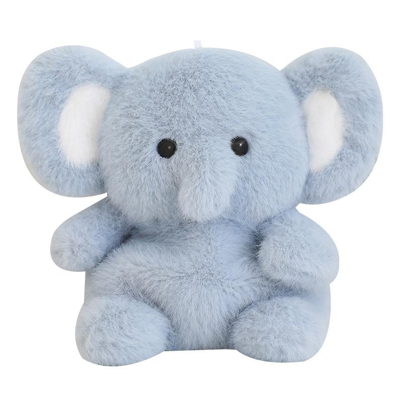 Cute Fragrance Table with Plush Doll Doll Pendant Desktop Plush Toy Baby Elephant Doll Birthday Gift