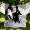 Singer L-Lady Gaga Blanket Suitable For Sofas Beds Offices Cars Outdoor Travel An Ideal Gift For Friends Family