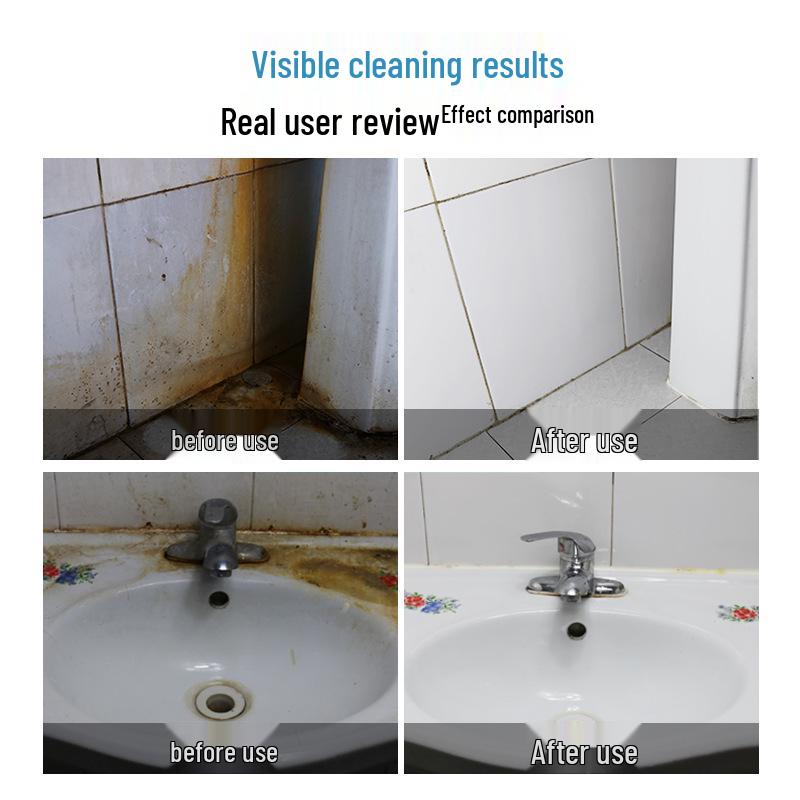 Premium Lemon-Scented Bathroom Tile & Bathtub Stain Remover