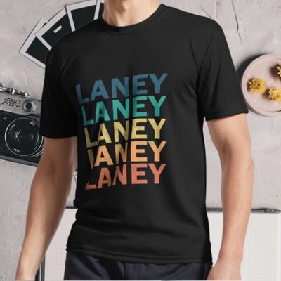 Neues Hemd Laney Name T-Shirt - Laney Vint Aktives Logo T-Shirt Lustig Größe S - 5XL