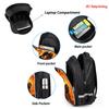 Dual Zipper Pockets, NARUTO Design Suitable For Boys&Girls, Durable 16-inch Lightweight Kids Cartoon Student Backpack Age 5-10.