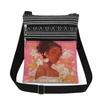1PC Black Girl Print Tote Bags Women Shoulder Handbags Postman Package  6900