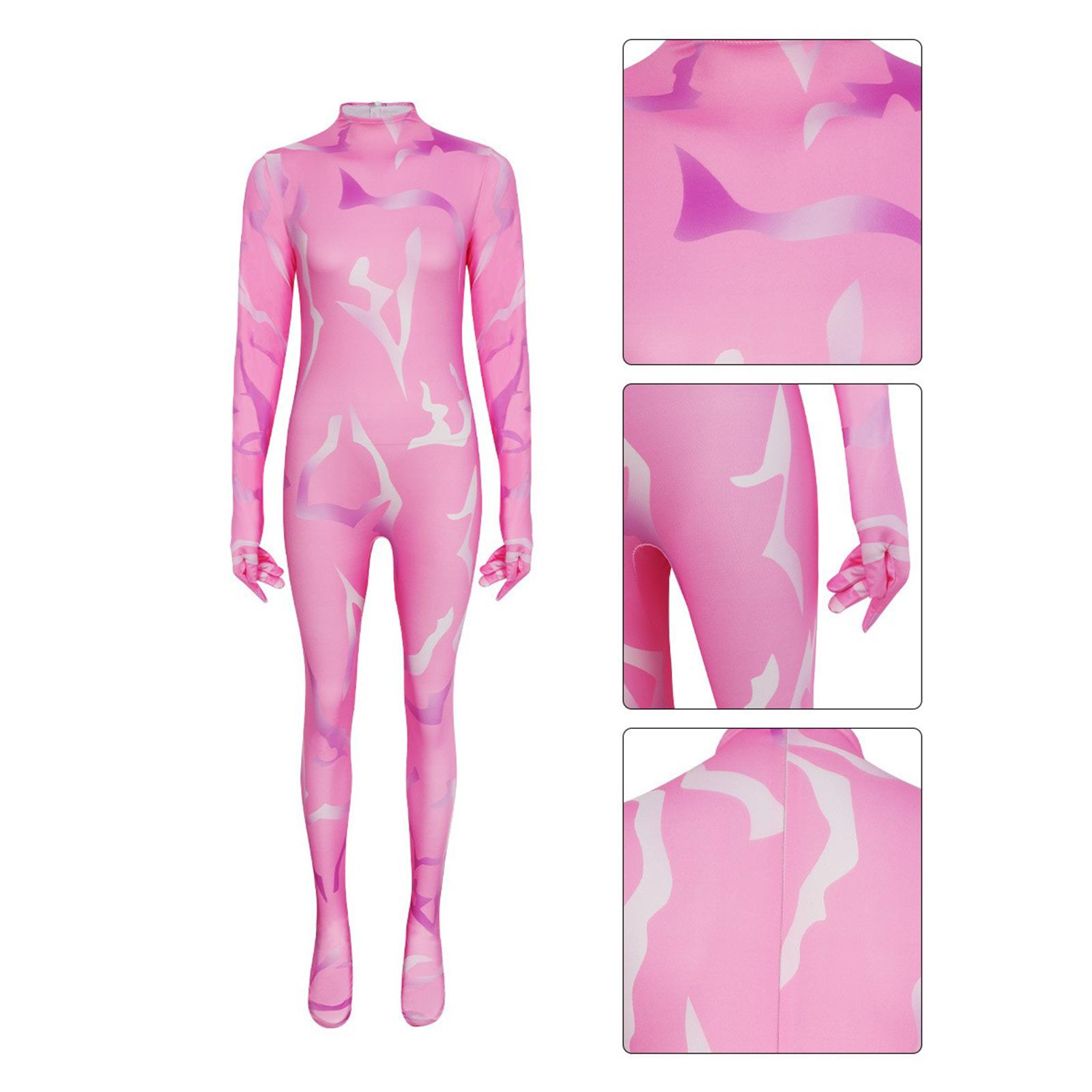 

Женский костюм COSPLAY, костюм для выступления на фестивале, игровой костюм 190 розовый