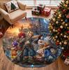 Final Fantasy Pattern Round Rug, Indoor/Outdoor Mat, for Picnic, Gameroom, Bedroom, Office, Living Room, Home Decor Carpet, Birthday Gift