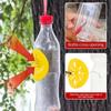 20-5Pcs Reusable Wasp Trap Insect Funnel Killer Flower Bee Hornet Catcher Plastic Bottle Wasp Traps Garden Pest Control Tool