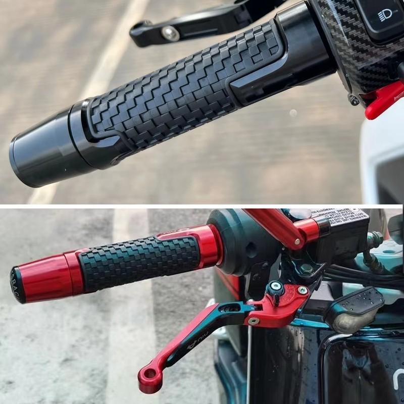 Motorcycle Handlebar Grip Bar Ends Cap Handle Counterweight Plug For YAMAHA NMAX 125 N-MAX NMAX125 2015-2024