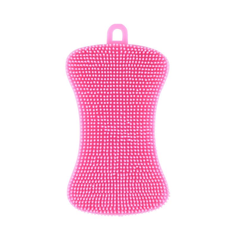 Colorful Heat-Resistant Soap-Style Dishwashing Brush & Multi-Functional Scouring Pad for Pots, Pans, Dishes, and Bowls