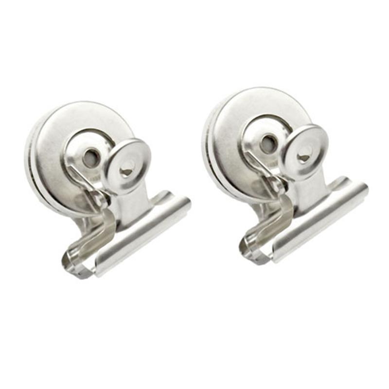 Pinces à papier magnétiques Magnets de réfrigérateur robustes avec pinces pour la salle de classe