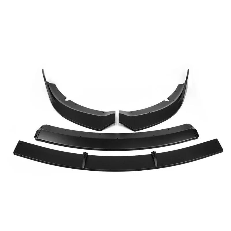 Grenzüberschreitender Custom Frontsplitter mit zweilagiger Lippe für 2015-2022 Dodge Charger
