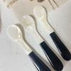 Plastic Imitation Shell Spoons - 2 Pack