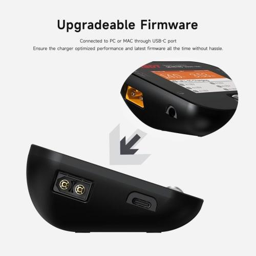 ISDT Q6-Retro DC Lipo Battery Charger/Discharger, 350W 16A Rc Charger, 2-6S Battery Balance Charger for Li-Po, Li-Hv, Li-Ion, Li-Fe, NiMH, Ni-Cd, and