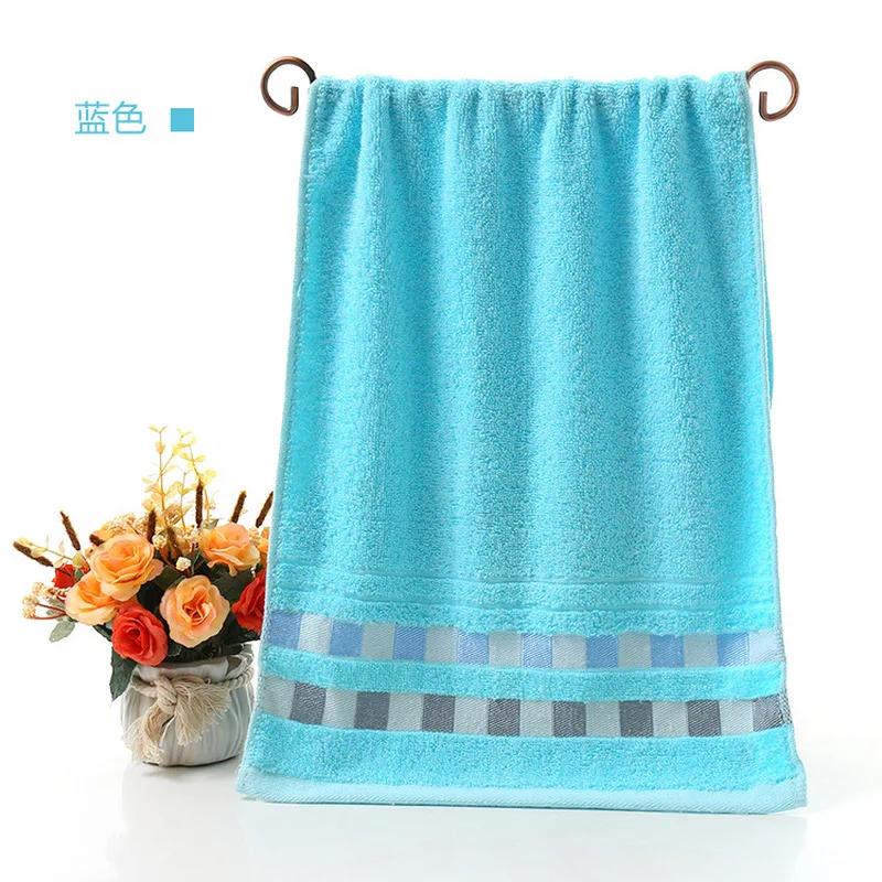 77X33cm Reusable Bath Towels 100% Cotton Towel Avaliable Cotton Fiber Natural Eco-friendly Embroidered Bath Towel Bathroom Decor