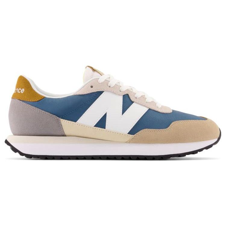 New Balance 237 Beige Mørk Månestein Røkelse Herresneakers Grå Hvit MS237VF