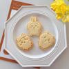 3 Stück Keksausstecher Plätzchenausstecher DIY Haustier-Snackform Cartoon Kawaii Keksform Kastanien Gedämpfte Kekse Dessert Backwerkzeuge