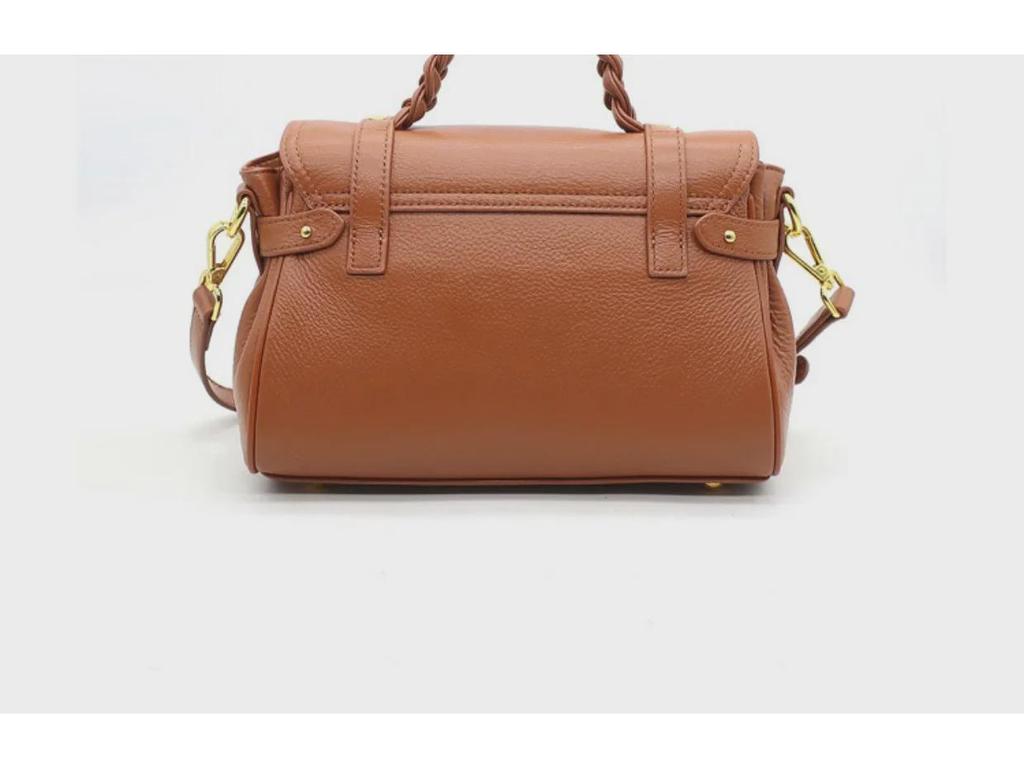 Women's Genuine Leather Messenger Tote: Versatile Cowhide Handheld Shoulder Bag, 2025 New Commuter Briefcase.