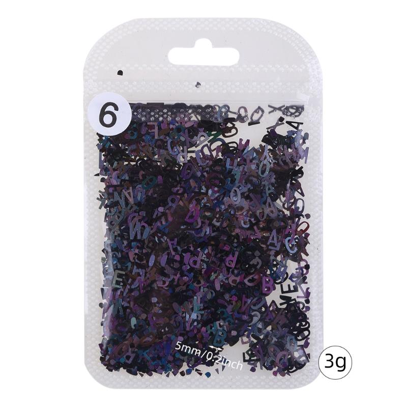 Fashionable Letter Shaped Sequins Craft Filling Materials Elegant Color Soft and Sturdy for Craft Supplies Projects