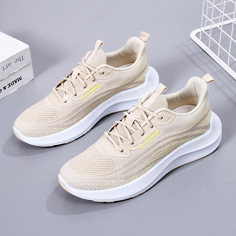 Sports women's shoes autumn soft sole comfortable breathable casual shoes women's fashion low top low heel